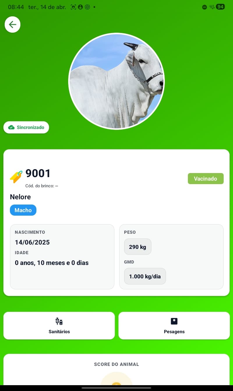 Bovinix – Perfil do Animal